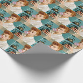 Lucille Ball Simste auf einem Handy Geschenkpapier (Ecke)