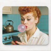Lucille Ball Simste auf einem Handy Mousepad (Vorne)