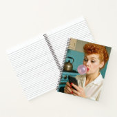 Lucille Ball Simste auf einem Handy Notizblock (Innenseite)