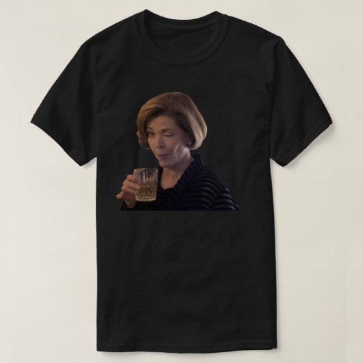 Lucille Bluth Wink Sticker T-Shirt (Design vorne)