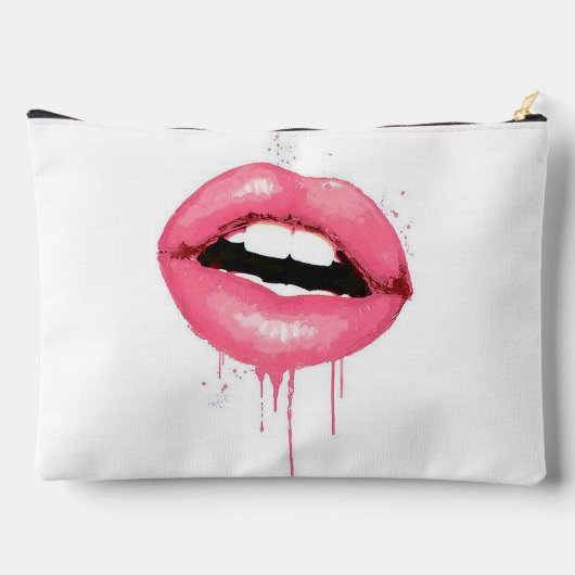 Lucious Lips Zubehörtasche (Rückseite)