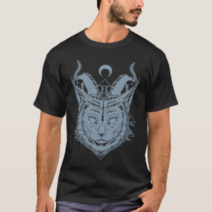 Lucipurr Satan Katze Dämonische Böse Kätzchen Sata T-Shirt