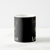 Lucipurr Satanic Cat Antichrist Baphomet 666 Kaffeetasse (Mittel)