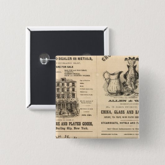 Lucius Hart Button (Vorne & Hinten)