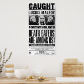 Lucius Malfoy Gewollt Poster (Küche)