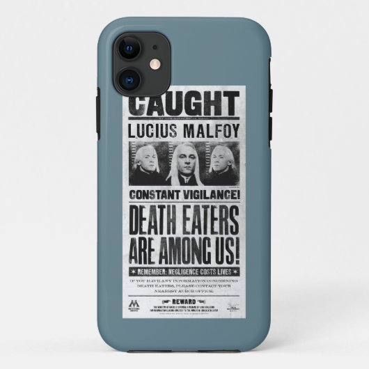Lucius Malfoy Gewollt Poster Case-Mate iPhone Hülle (Rückseite)