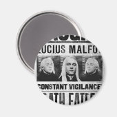 Lucius Malfoy Gewollt Poster Magnet (Vorderseite/Rückseite)