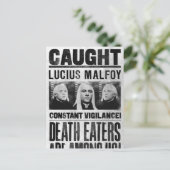 Lucius Malfoy Gewollt Poster Postkarte (Stehend Vorderseite)