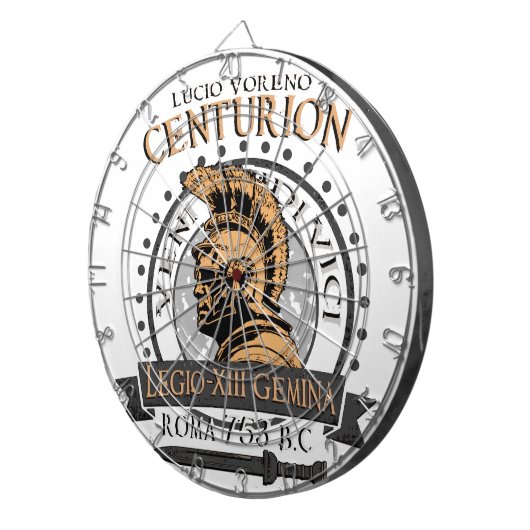 Lucius Voreno, ein berühmter römischer Dartscheibe (Vorderseite rechts)