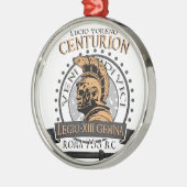 Lucius Voreno, ein berühmtes römisches Jahrhundert Silbernes Ornament (Links)