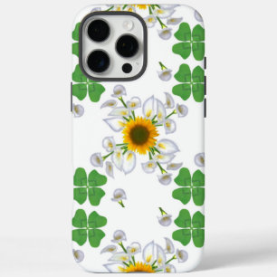 Luck Cloue mit Sonnenblume und Calla Lily iPhone 16 Pro Max Hülle