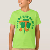LUCK DER PI RISH St Patrick's Day Pi Day Kids T-Shirt (Vorderseite)