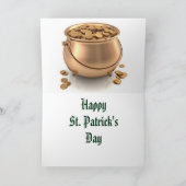 LUCK DES IRISH KARTE (Innenseite)