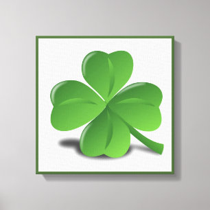 LUCK DES IRISH LEINWANDDRUCK