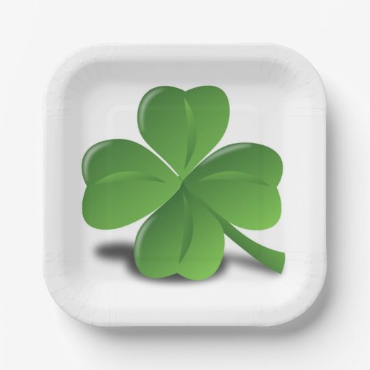 LUCK DES IRISH PAPPTELLER (Vorderseite)