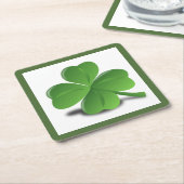 LUCK DES IRISH RECHTECKIGER PAPPUNTERSETZER (angewinkelt)