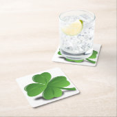 LUCK DES IRISH RECHTECKIGER PAPPUNTERSETZER (Vor Ort)