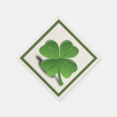 LUCK DES IRISH SERVIETTE (Ecke)