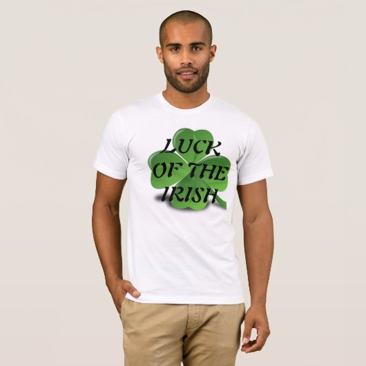LUCK DES IRISH T-Shirt (Vorne ganz)