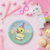 Luck Duck Birthday Party Duckie Paper Cup Pappteller (Party)