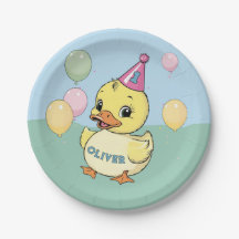 Luck Duck Birthday Party Duckie Paper Cup