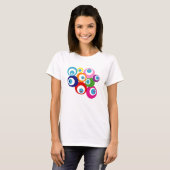 LUCK EYES VIEL GLÜCK EVIL EYES RAINBOW T-Shirt (Vorne ganz)