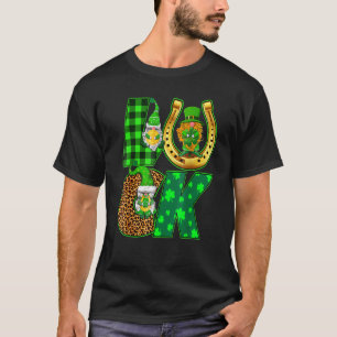 Luck Gnomes Leprechaun Kleeblatt Pferdeschuhe St P T-Shirt