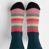 Luck Hunt Secretly Wild Pink 'n' Pastel Socken (Oben)