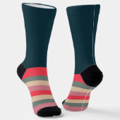 Luck Hunt Secretly Wild Pink 'n' Pastel Socken (Gewinkelt)