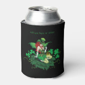 Luck Irish Fairy Green Dosenkühler (Kanne Vorderseite)