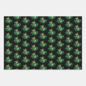 Luck Irish Fairy Green Geschenkpapier Set (Vorderseite 2)