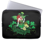 Luck Irish Fairy Green Laptopschutzhülle (Vorderseite)