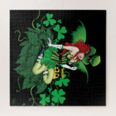 Luck Irish Fairy Green Puzzle (Horizontal)