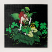 Luck Irish Fairy Green Puzzle (Vertikal)