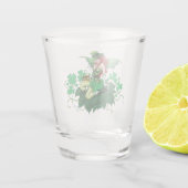 Luck Irish Fairy Green Schnapsglas (Rückseite)