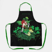 Luck Irish Fairy Green Schürze (Vorderseite)