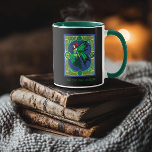 Luck Irish Fairy Green Tasse