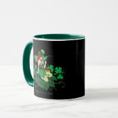Luck Irish Fairy Green Tasse (Vorderseite Links)