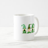 Luck & Kleeblatts - Feiern Sie den St. Patrick's D Kaffeetasse (VorderseiteRechts)