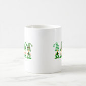 Luck & Kleeblatts - Feiern Sie den St. Patrick's D Kaffeetasse (Mittel)