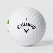 Luck & Laughter 'Irish You A Great Round' Fun Gift Golfball (Logo)