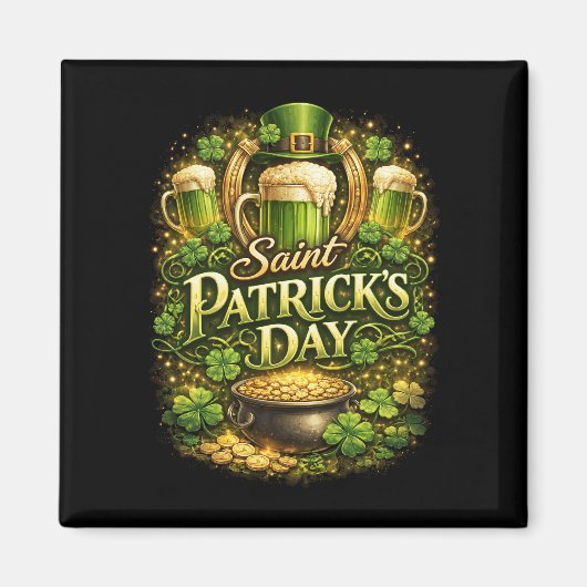 Luck of the Emerald Isle Magnet (Vorne)