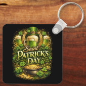Luck of the Emerald Isle Schlüsselanhänger (Rückseite)