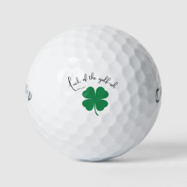 "Luck of the Golf-ish" Irish Luck St Patrick's Day Golfball