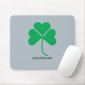 Luck of the Irish Mousepad (Mit Mouse)