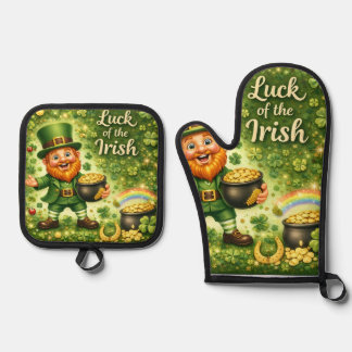 Luck of the Irish Pot Holder Set 