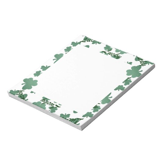 Luck O's Irish Notizblock (Rotiert)