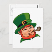 Luck O's Irish Postkarte (Vorne/Hinten)