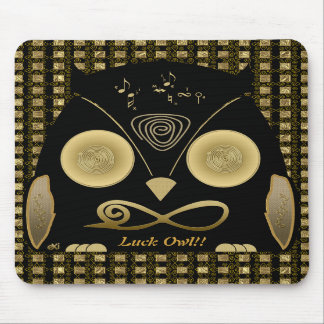 Luck Owl! eXi Mousepad