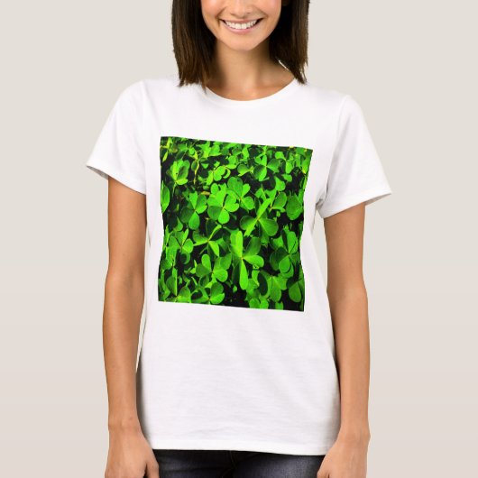 LuckClovers am St. Patrick's Day T - Shirt (Vorderseite)